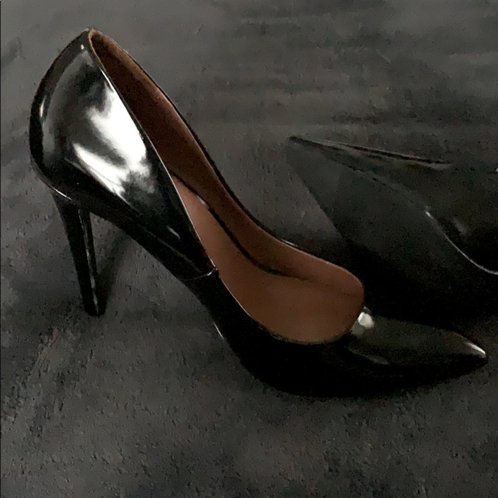 Black sexy heels